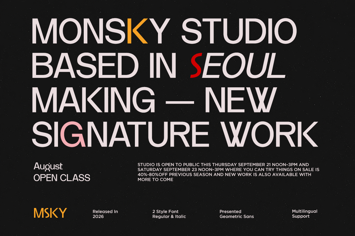 Geometric Modern Sans Font - Soltyer, a Sans Serif Font by Say Studio (Photo 2 of 11)