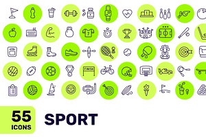 Sport Pack 55 Icons