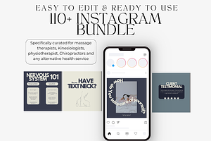 Massage/Physio/Chiro Template Bundle