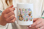 Raised on Sweet Tea and CountrySongs, a Seasonal Illustration by Designking (Thumbnail 3 of 5)