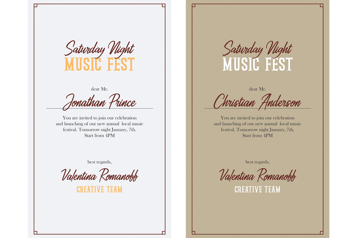 Ahtohalland elegant signature script preview 6