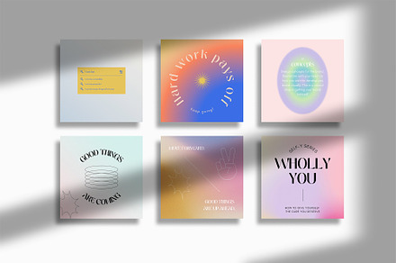 Gradient Instagram Feed Canva