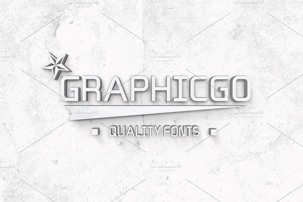 Graphicgo Fonts preview 4