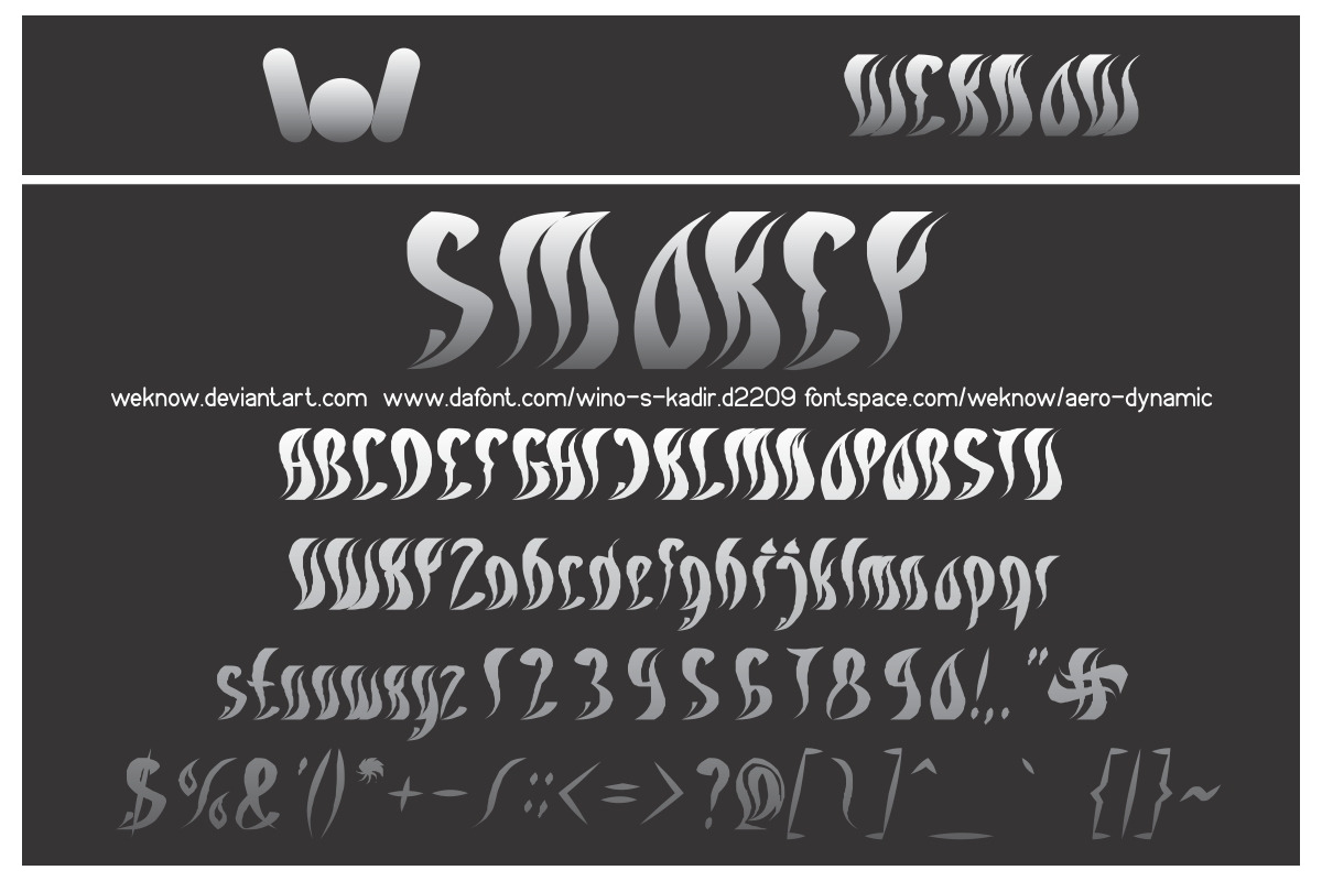 eternal flame font preview 4