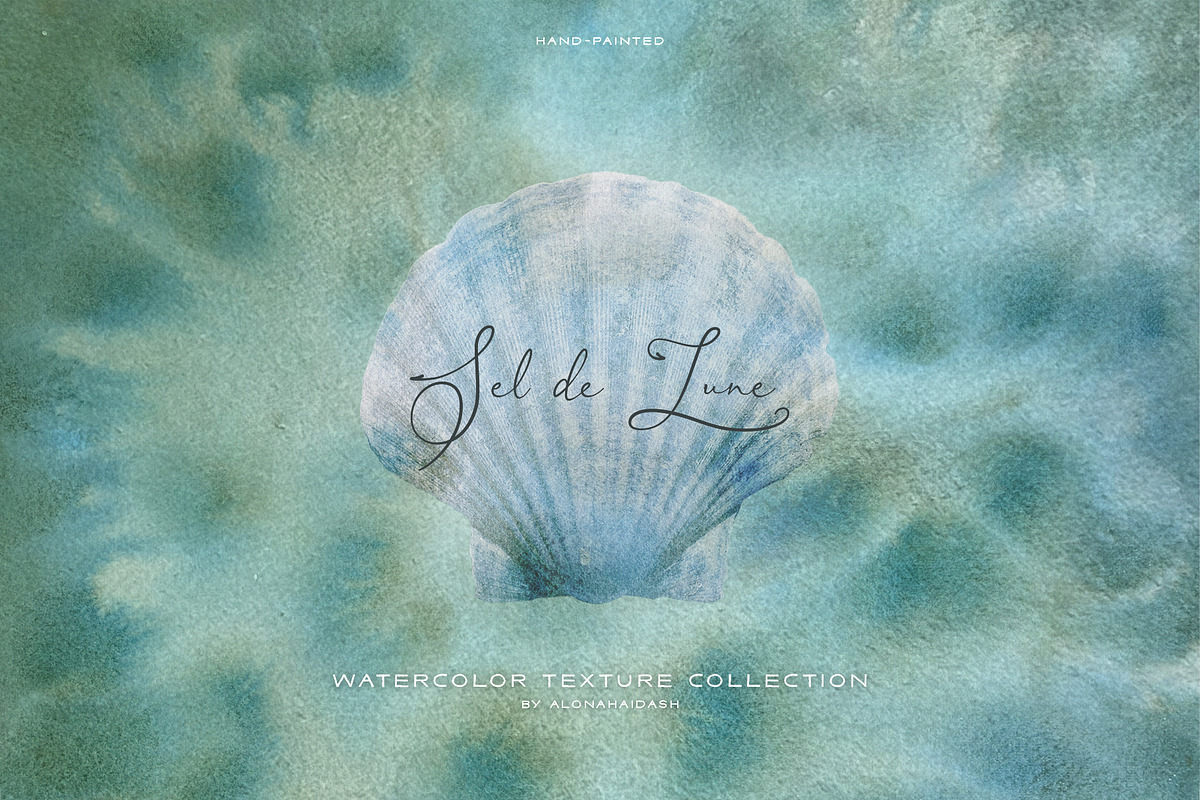 Sel de Lune · 42 Watercolor Textures, a Texture Graphic by alonahaidash (Photo 1 of 13)