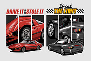 Ultimate Cars Collection, a Transportation Illustration by The BolzStudio (Thumbnail 49 of 50)