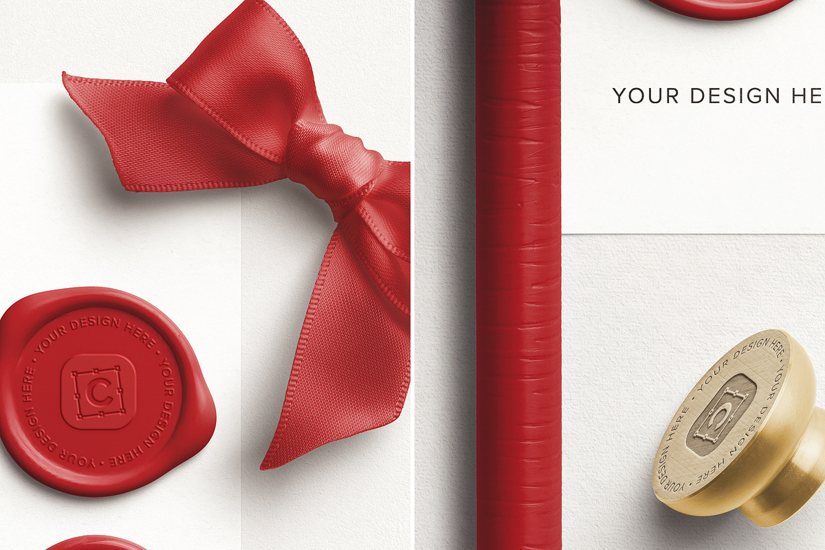 Wax Mockup Set - Sampler Edition, an Advertising Mockup by Custom Scene (Photo 6 of 8)