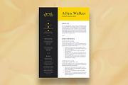 Resume, a Resume Template by DesignDevisers (Thumbnail 2 of 10)