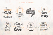 Love Lettering Pack, an Illustration by Julia Lair (Thumbnail 2 of 13)