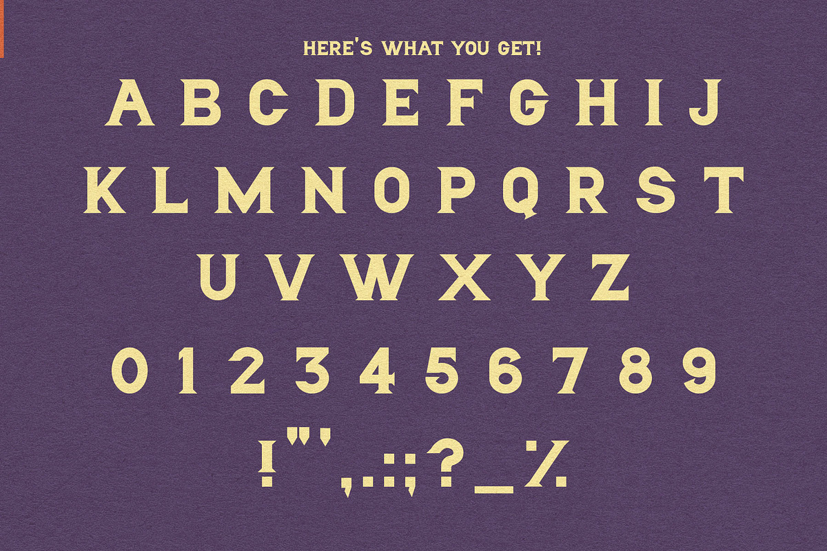 Jackalope by Eric Pond Designs, a Serif Font by Eric Pond Designs (Photo 3 of 3)
