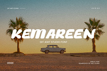 Kemareen Display Font