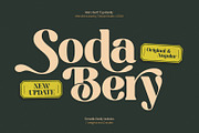 TBJ Sodabery Serif Retro Family, a Serif Font by Taboja Studio (Thumbnail 1 of 21)