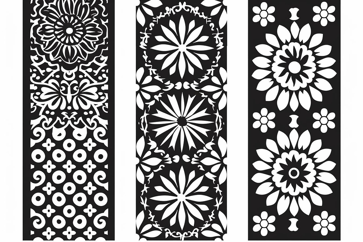 floral laser cut bundle, flower, a Graphic by Creativeshirt (Photo 5 of 8)
