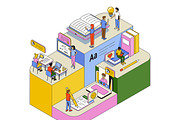 Collection of Isometric Illustration, an Education Illustration by Creative Graphics (Thumbnail 7 of 12)