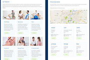 Pulse-Physiotherapy Medical WP Theme, a WordPress Template by TheGenius (Thumbnail 2 of 3)