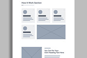 Architecture Landing Page Wireframe, a Wireframe Template by MightyDesign (Thumbnail 4 of 9)