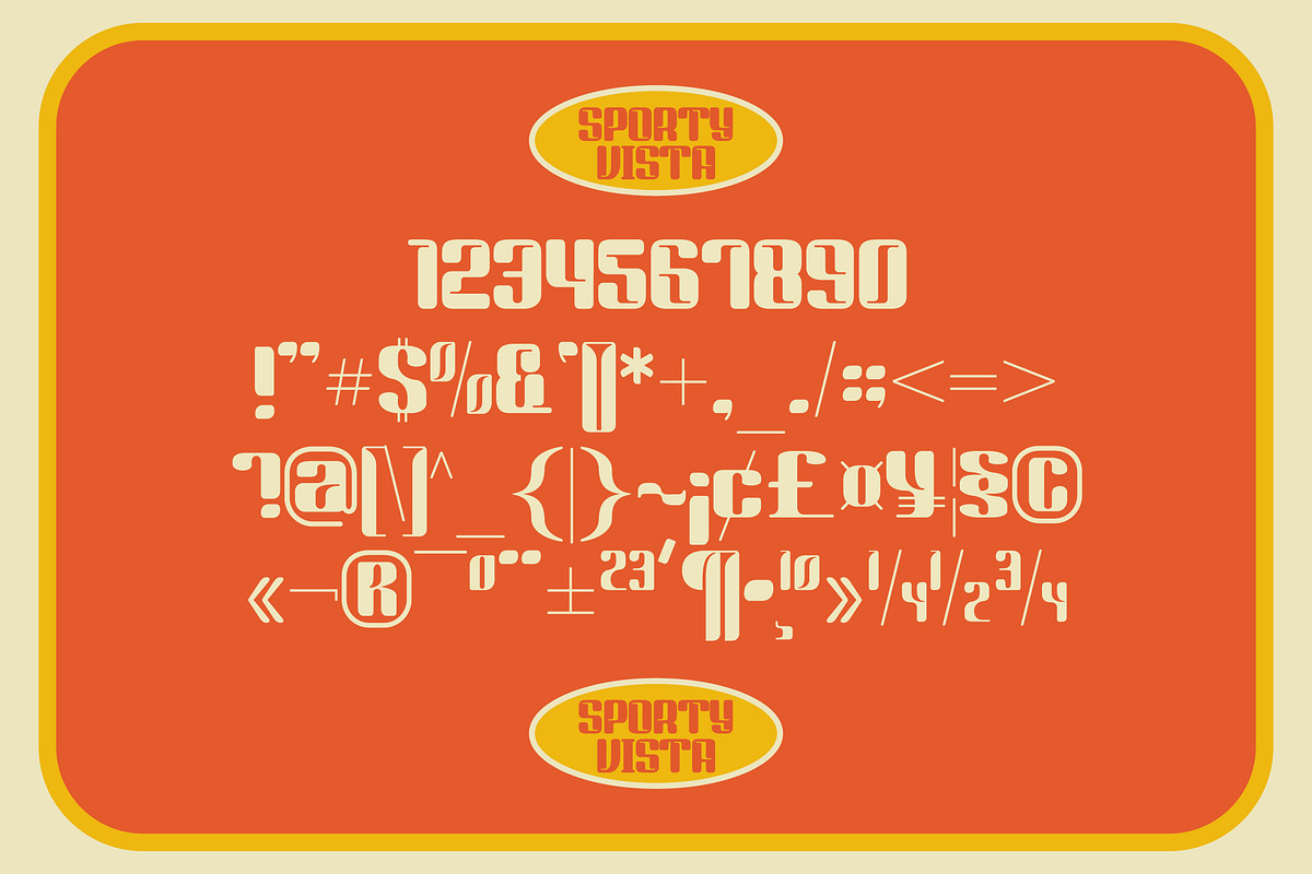 Sporty Vista Retro Font, a Sans Serif Font by Storytype Studio (Photo 12 of 15)