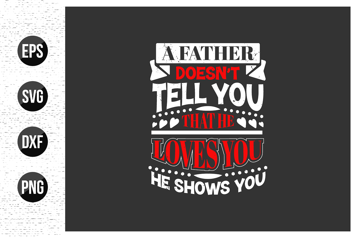 Dad typographic t shirt bundle, a Graphic by Uniquesvg99 (Photo 11 of 16)