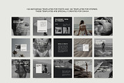 Aesthetic Instagram Templates XVIII, a Social Media Template by Instprofi | Studio Estimo (Thumbnail 5 of 10)