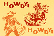 Western Cowboy and Cowgirl, an Illustration by Nocturnal Wolf (Thumbnail 4 of 16)