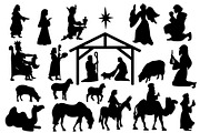 Birth of Christ. Mary and Joseph, a Decorative Illustration by IvanFet (Thumbnail 2 of 3)