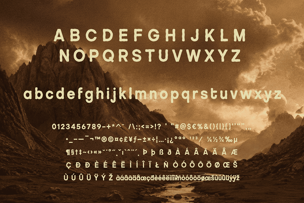 Baltufino Bold Handwritten Marker, a Handwritten Font by Letterhanna Studio (Photo 2 of 9)