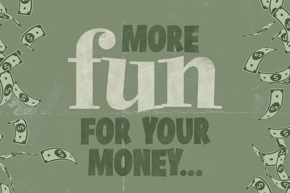 Wiseacre | Retro Modern Font!, a Serif Font by StudioWorks (Photo 5 of 9)