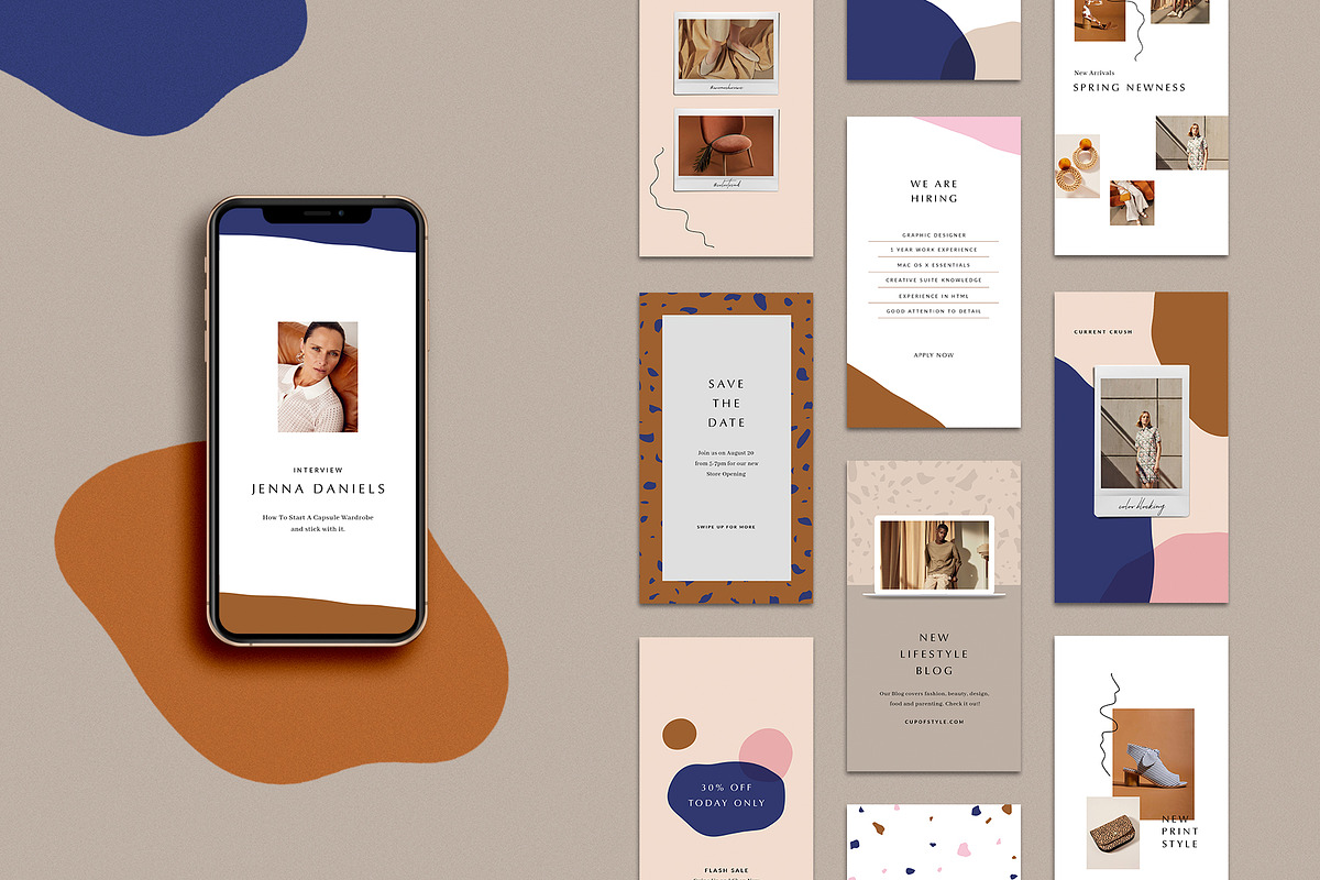 Animated Stylish Instagram Story, a Social Media Template by Ruby&Heart Studio (Photo 2 of 8)