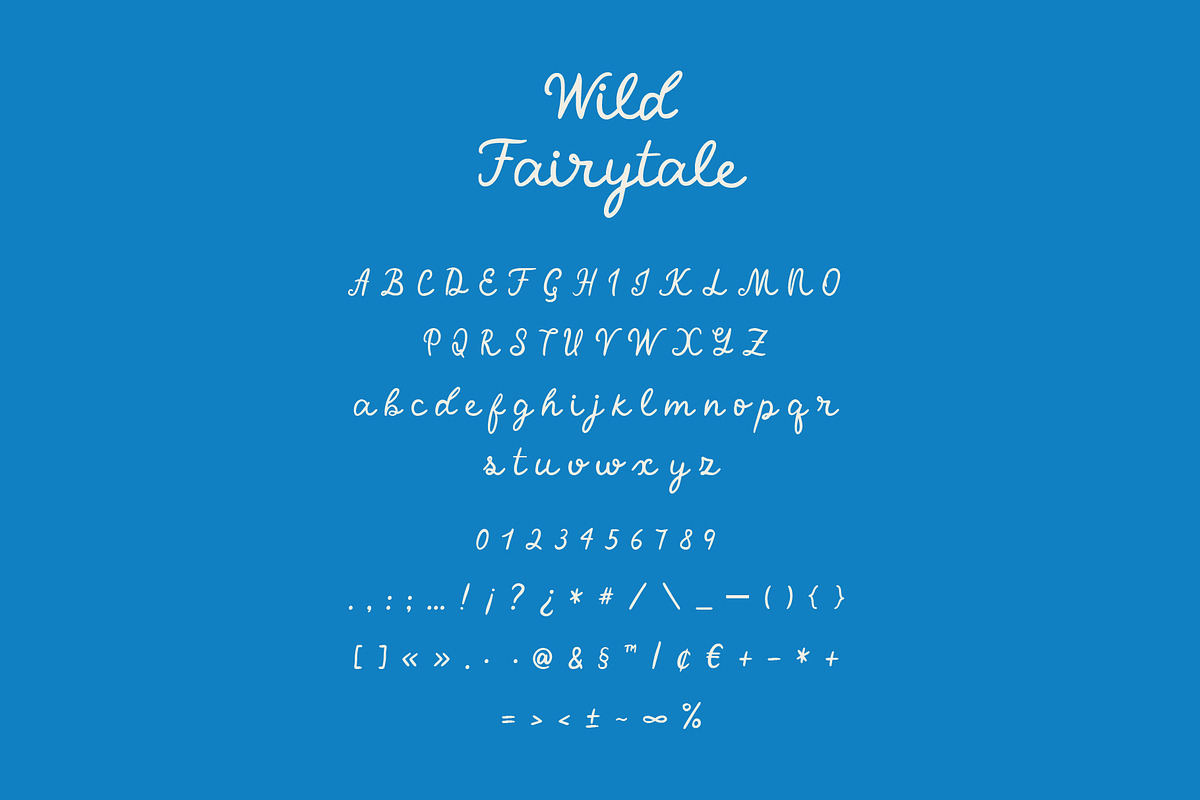 Wild Fairytale Font, a Handwritten Font by AnnArt (Photo 5 of 10)