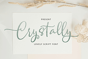 Crystally Gradient Slant Script Font, a Script Font by Meutuwah (Thumbnail 9 of 10)
