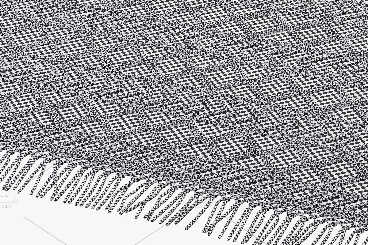 nuLOOM Dot Aztec Indian rug 3d model, a Furniture 3D Model by 3dmitruk (Photo 9 of 9)