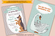 Frames and banners vector clipart, an Object Graphic by Trinibis (Thumbnail 5 of 5)