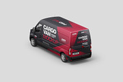 Cargo Van Mockup Set, an Advertising Mockup by Deeplab (Thumbnail 7 of 10)