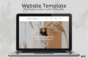 Wix Website Template Rebecca, a Websites & App Template by Joanna Lane Designs (Thumbnail 1 of 5)