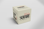 Square Box Mockup, an Advertising Mockup by Twins_studio926 (Thumbnail 3 of 5)