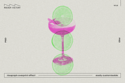 Risograph | Overprint Effect, an Object Graphic by Mockup.Factory (Thumbnail 2 of 6)