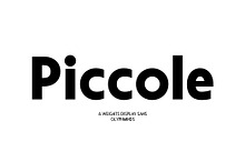 Piccole Font
