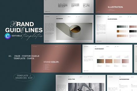 BrandKit - Brand Identity System, a Branding & Logo Template by Prapti Design