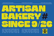 Broken Stroke New Bold Display Sans, a Sans Serif Font by timelesstype.co (Thumbnail 6 of 10)