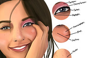Procreate Skin & Makeup Brushes, a Brush Add-On by OneBerryCreations (Thumbnail 2 of 5)