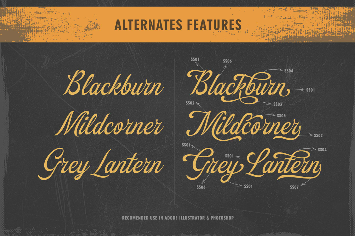 Greybridge - Classic Calligraphy, a Script Font by Letterhend Studio (Photo 8 of 10)