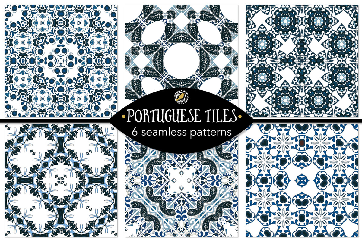 Set 71 - 6 Seamless Patterns, a Pattern Graphic by Little Bird (Photo 1 of 6)