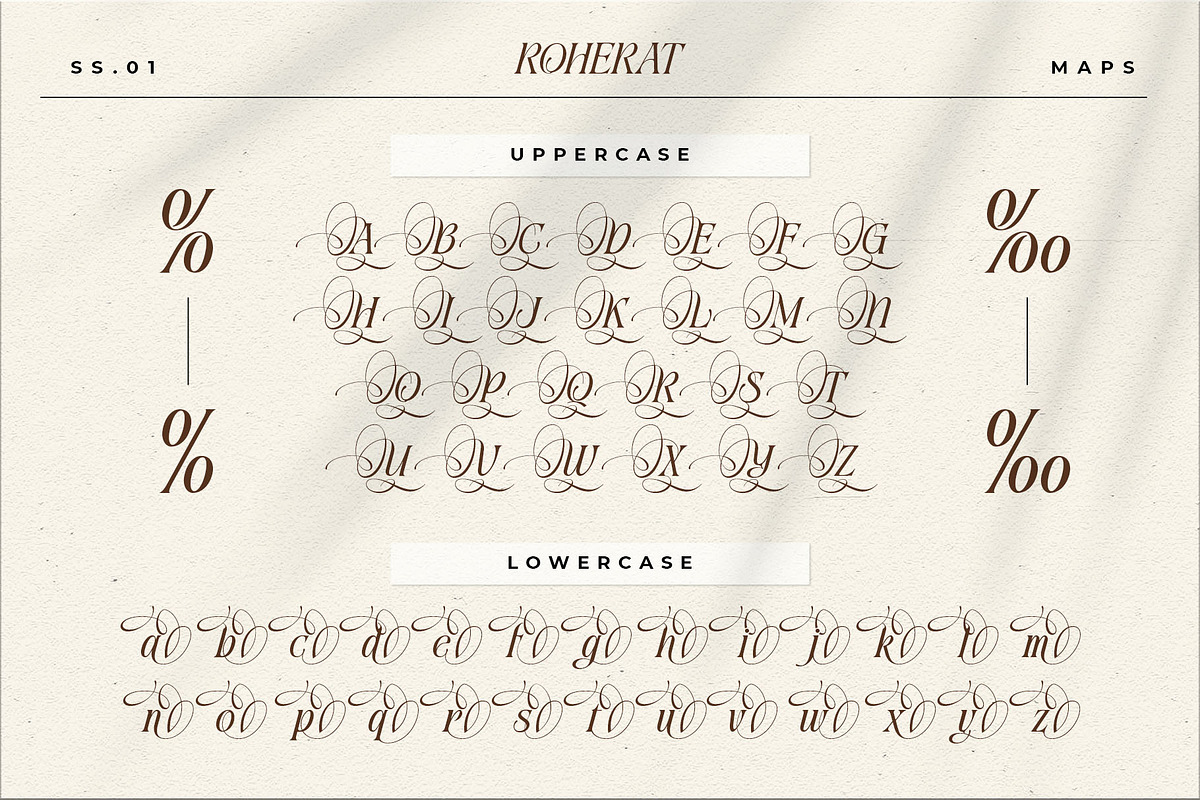 Roherat Typeface, a Serif Font by alit design (Photo 2 of 20)