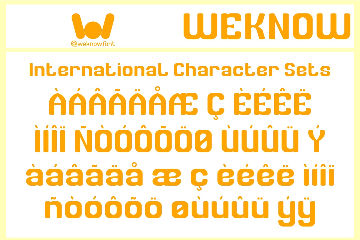 Bright Side font, a Sans Serif Font by weknow (Photo 8 of 8)