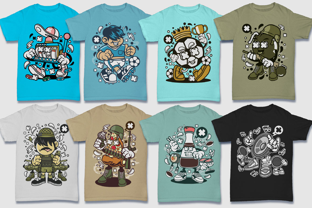 Cartoon Vector #5 Design Bundle, an Illustration by roach_graphic (Photo 14 of 19)