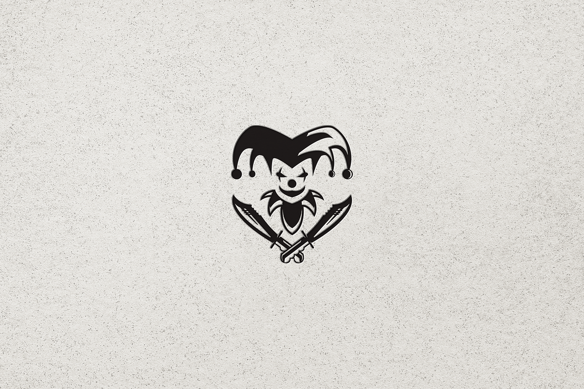 Minimalist Modern Clown Logo, a Branding & Logo Template by Luxury Logos (Photo 4 of 4)