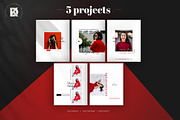 Red & White Social Media Pack, a Social Media Template by Kahuna Design (Thumbnail 6 of 6)