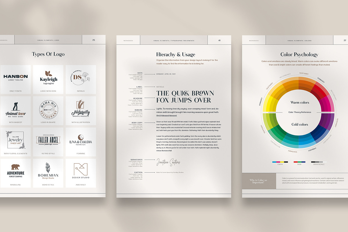 Brand Creator Workbook, a Brochure Template by Imagination Area (Photo 7 of 10)