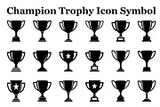 Champion Trophy Icon Bundle, an Icon by hafijul (Thumbnail 10 of 10)