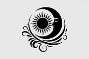 sun and moon surrounded by flowing, an Illustration by Amazin_art (Thumbnail 25 of 25)